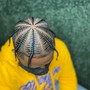 Natural Hair Cornrows