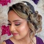 Prom Makeup Application, Updo