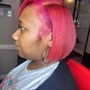 Bleaching with a vibrant color