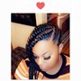 Individual Braids with crochet