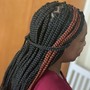 Kid's scalp  Braids (real hair)