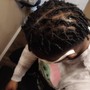 Kids natural hair cornrow 4 -7 years old