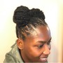 Ponytail with extension