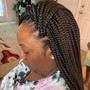 Natural Hair Box Braids