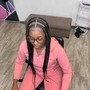 Half Versatile Fulani-Half Sew-in