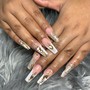 Acrylic Fill short nails