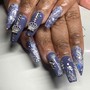 Chrome on all 10 nails