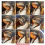 Knotless Boho Box Braids(Medium)