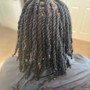 Basic Braids NO  added hair