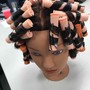 Perm rods with chemical product