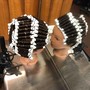 Perm rods with chemical product