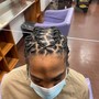 Kids twist with natural hair