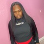 Sew in + silk straighten