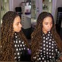 Crochet straight/curly hair