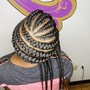 Goddess Braids (knotless add on)