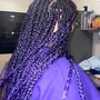 Medium Box braids