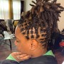 Retwist w/ pipe cleaners or perm rods