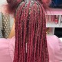 Butt length SMedium braids