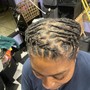 Bleached locs touchup