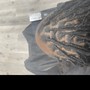 Retwist half head (Only the top sides shaved)