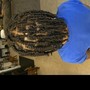 Retwist half head (Only the top sides shaved)