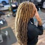 Crochet Distressed OVER LOCS