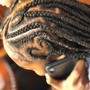 Men small individual Braids