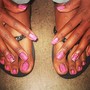 Gel Pedicure