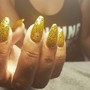 Glitter Nail Overlay Full Set