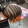 Kid's Braids no added hair 1-11 years old