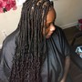 Small Knotless Braids