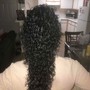 Silk Press on Natural Hair