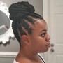 Sleek Braided ponytail