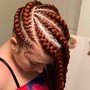 Large lemonade braids