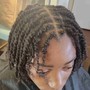 Crochet Braids w/hair (faux locs, segelese twists;18-36inch))