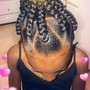 Knotless and Jumbo Box Braids