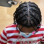 Natural Hair Box Braids