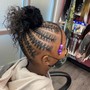 KID Braids and beads (no weave)