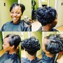 Updo/Ponytail/French Roll/Formal wear hair