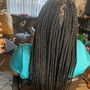 Small knotless Braids