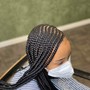 Small regular box braids