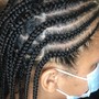 Knotless, Cornrows