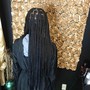 Medium Knotless Or Goddess Braids