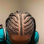 Cornrows for women-Medium