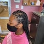 Crochet braids, twists, or locs