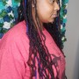 Medium Box Braids