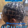 Medium mid back Feedin  Braids