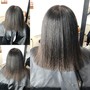 Silk Press W/ Deep Conditioner & Trim