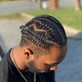 Quick + Cornrowed