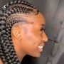 Braids ( no hair added) up to 5 braids